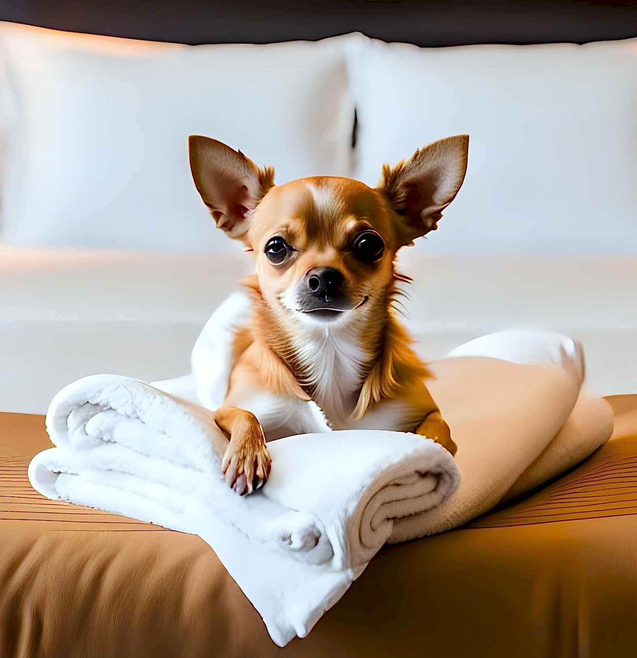 Pet otel konforlu yataklar